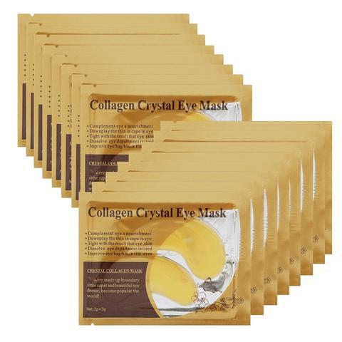 Gold Collagen Eye Patches - Anti-Aging Crystal Under Eye Treatment