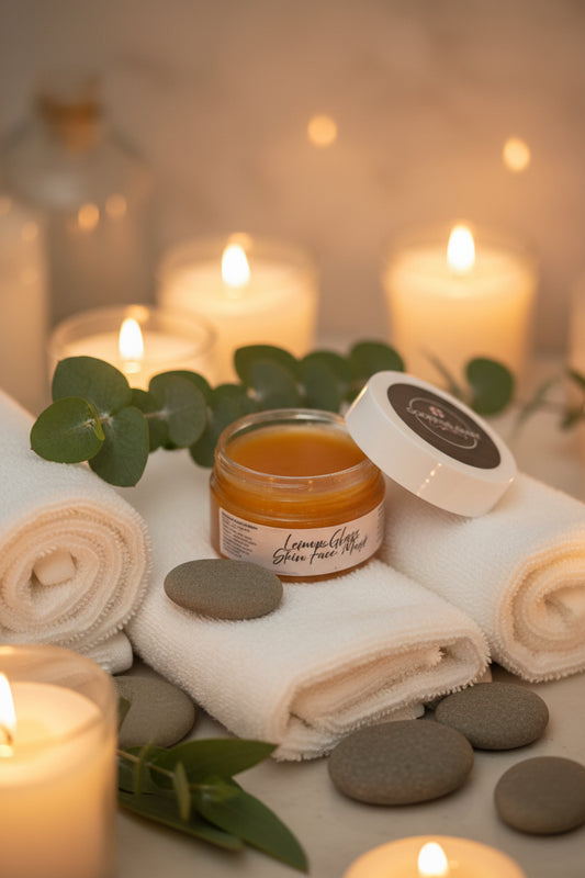 Brightening turmeric collagen jelly mask