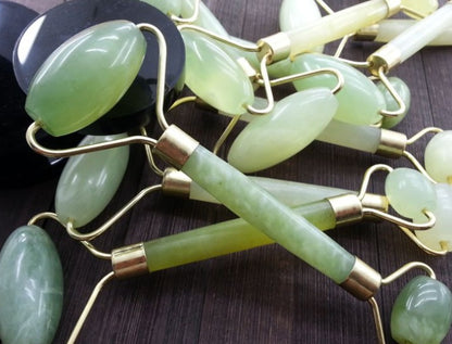 Rouleau de massage facial Jade Beauty