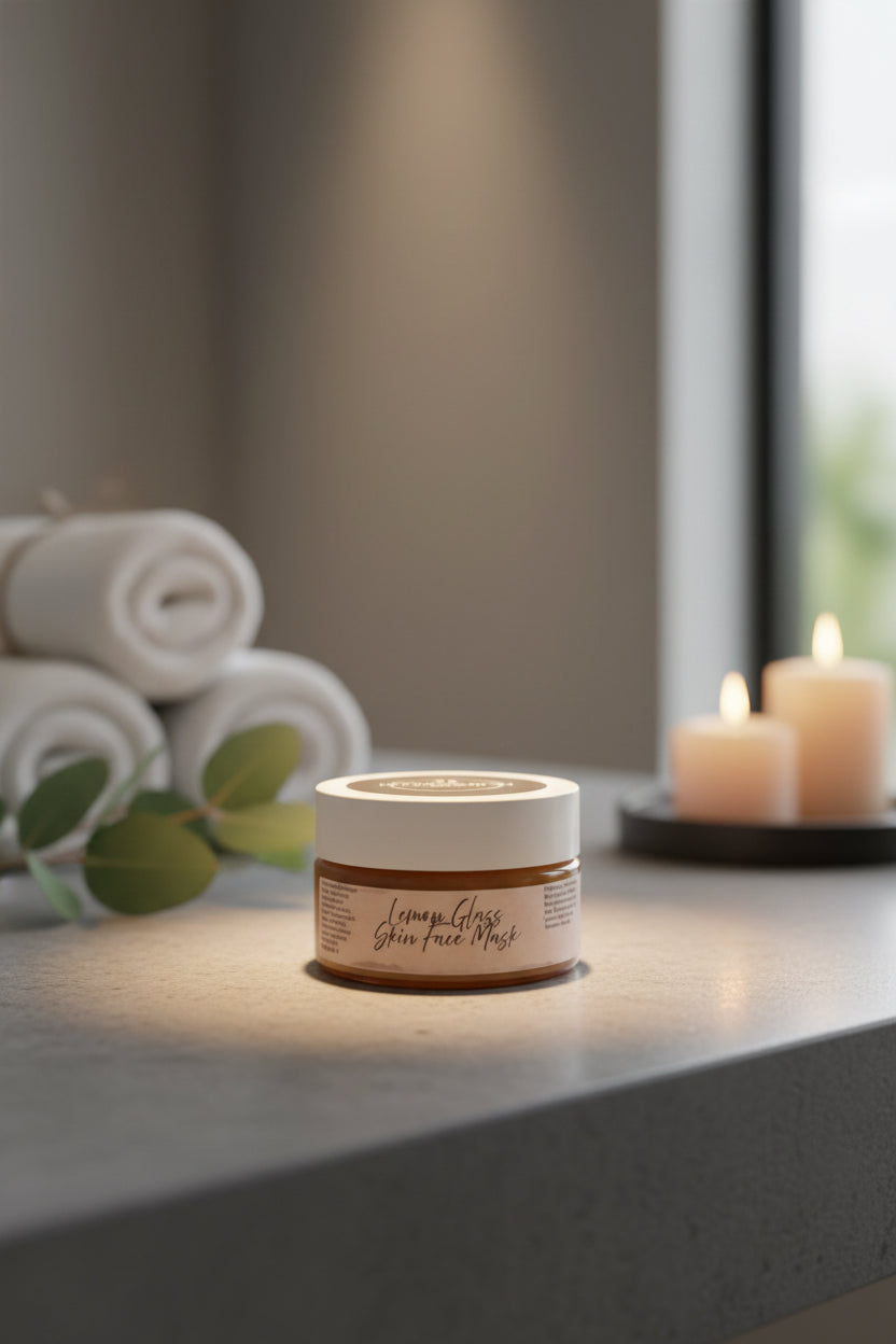 Rose petal jelly face mask for glowing skin