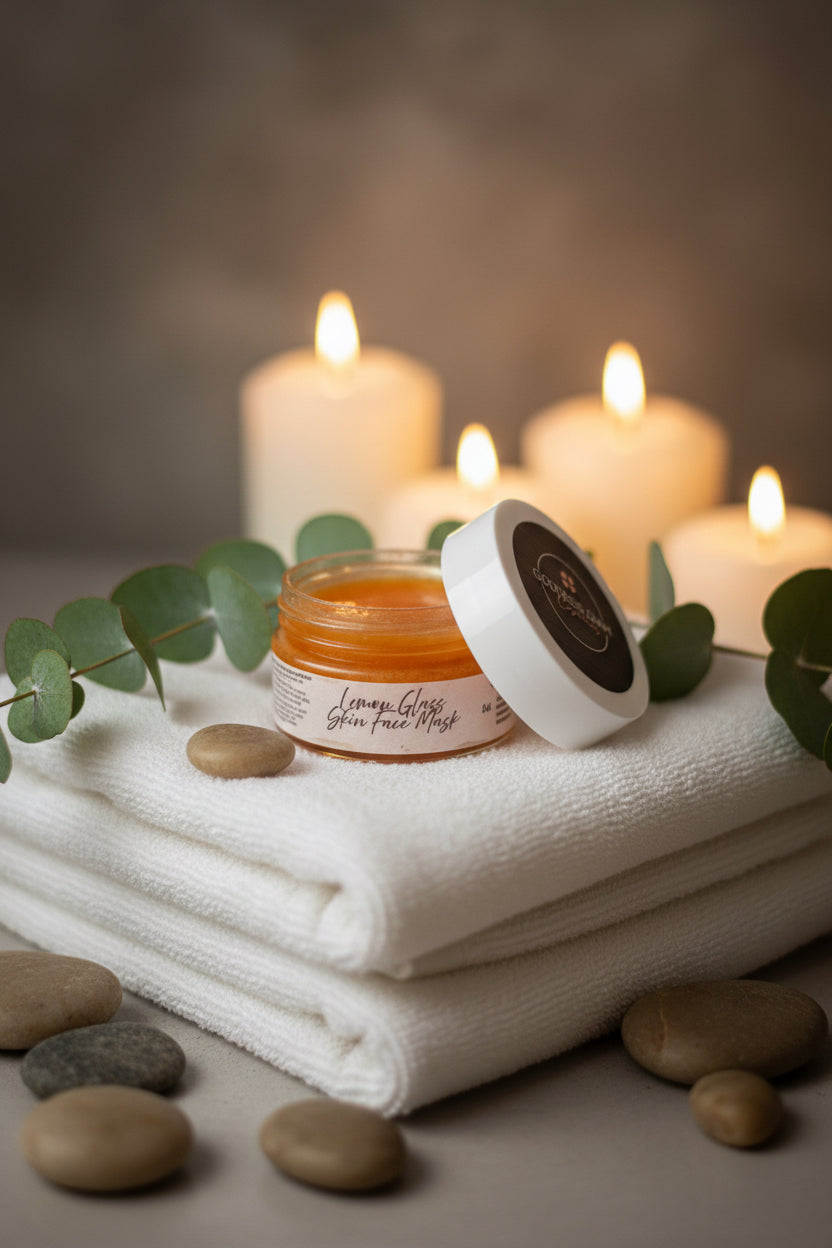 Hydrating turmeric face mask for dark spots