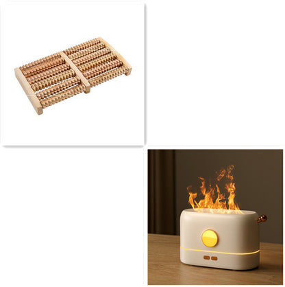 Humidificateur de simulation de flamme USB et diffuseur de parfum pour une utilisation à la maison et au bureau.